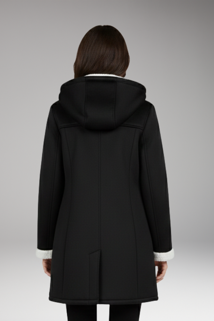 Women’s Jacket with Hood and Toggle Closure