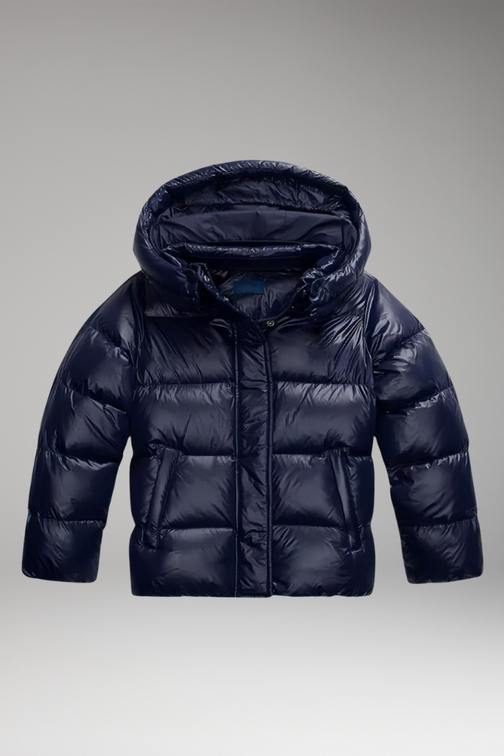Women’s Jacket with Hood and Zip Closure