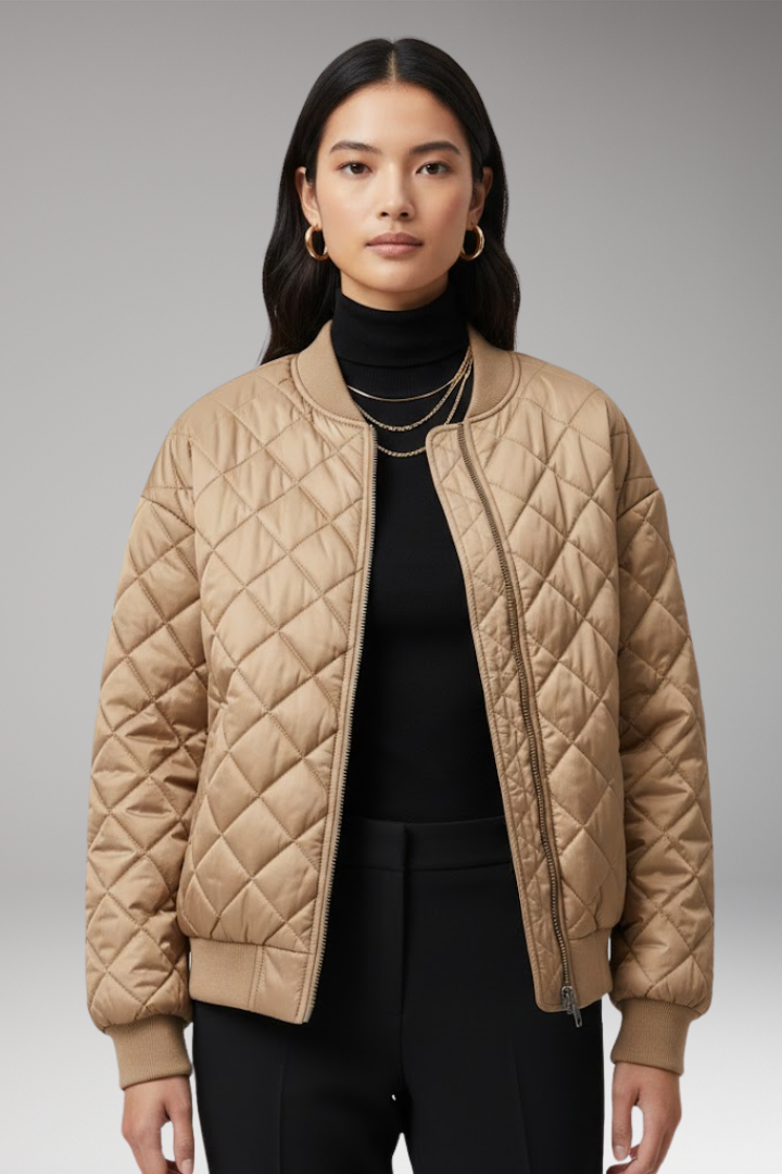 Women’s Jacket with Padding and Pockets