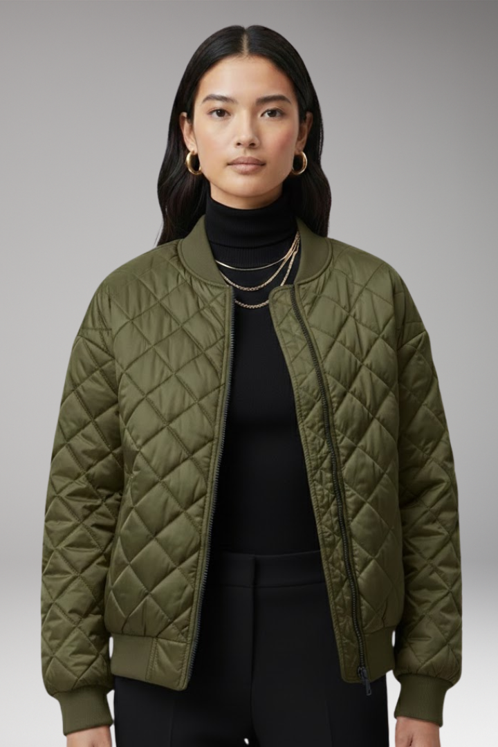 Women’s Jacket with Padding and Pockets