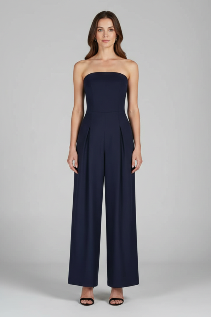 Women's Jumpsuit with Fitted Cut and Elegant Design