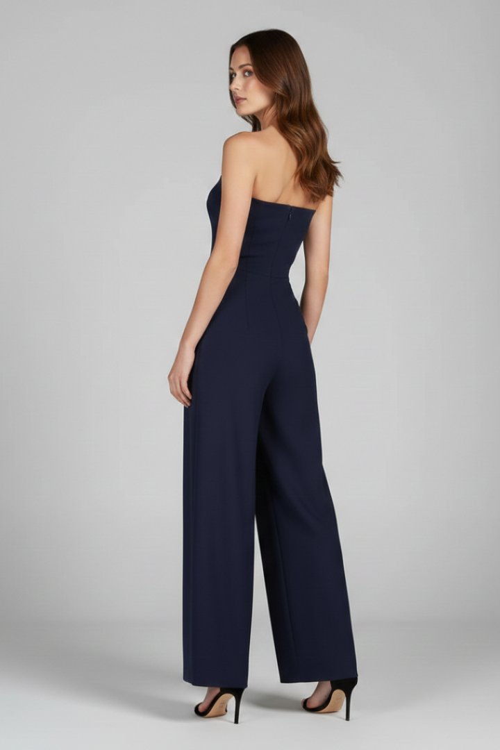 Women's Jumpsuit with Fitted Cut and Elegant Design