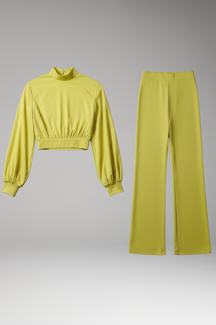 Women's Jumpsuit with Half Collar and Relaxed Fit