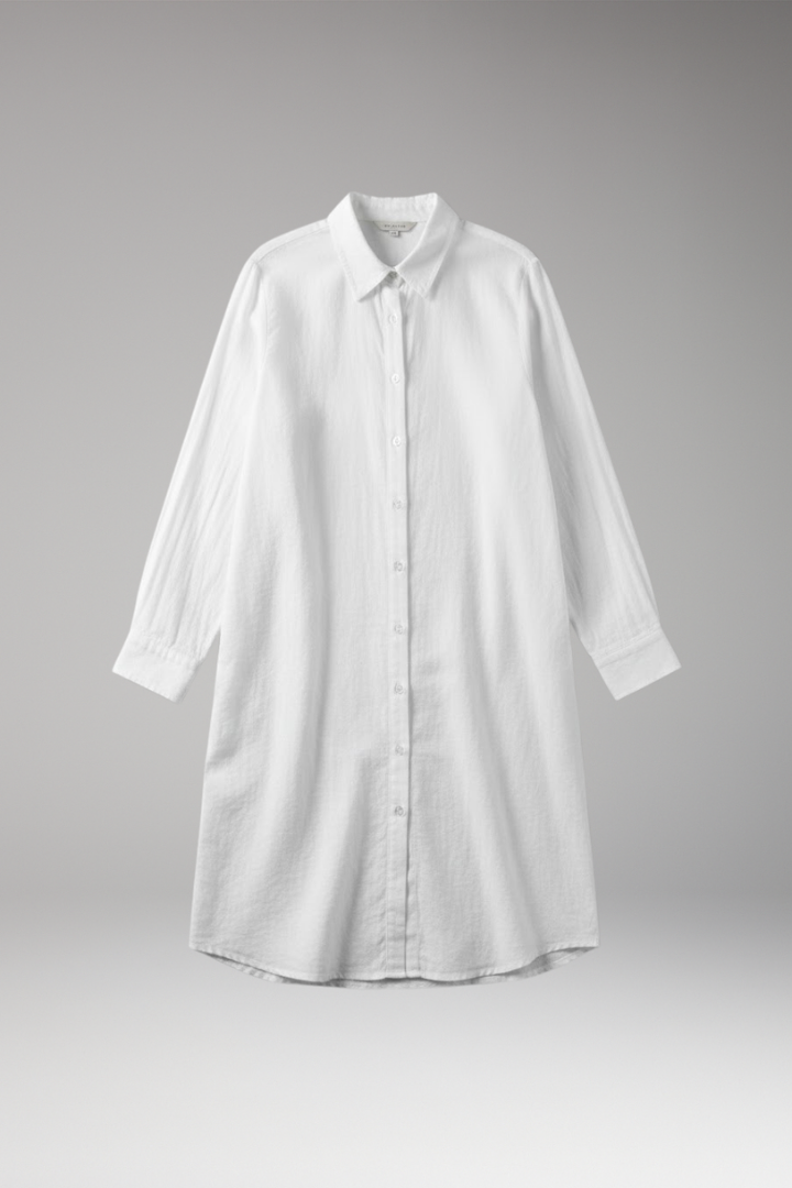 Women's Long-Sleeved Dress with Classic Design and Full Sleeve Coverage