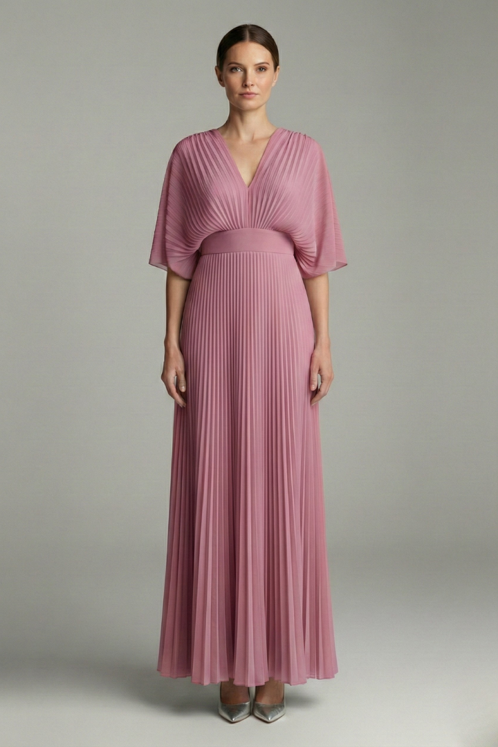 Women's Maxi Dress with Loose Fit and Elegant Design