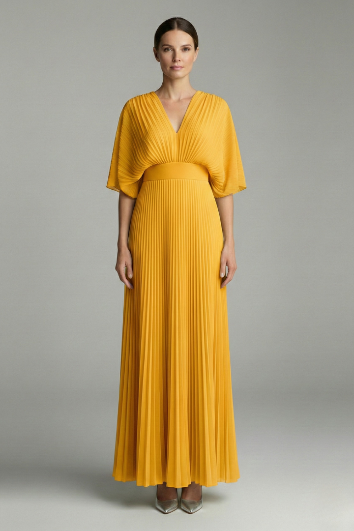 Women's Maxi Dress with Loose Fit and Elegant Design