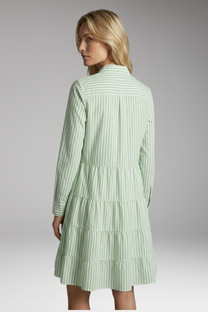 Women’s Midi Dress with A Line Shape and Pull On Design