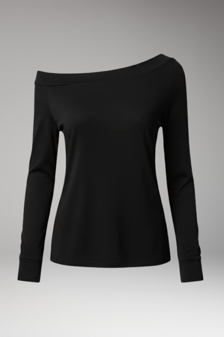 Women's Off Shoulder Blouse with Long Sleeves