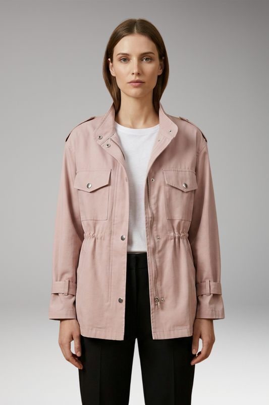 Women's Overcoat with Elegant Tailoring