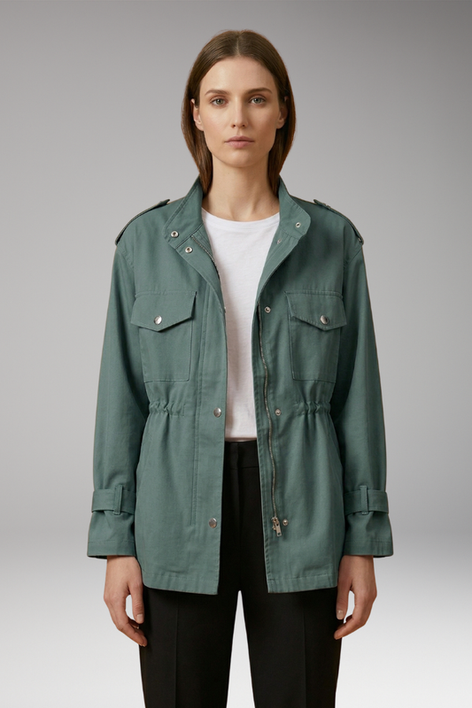 Women's Overcoat with Elegant Tailoring