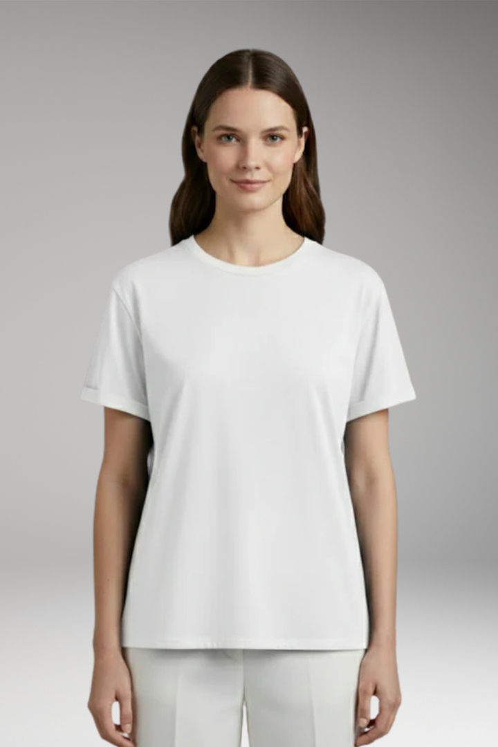 Women's Oversized T-Shirt with Short Sleeves