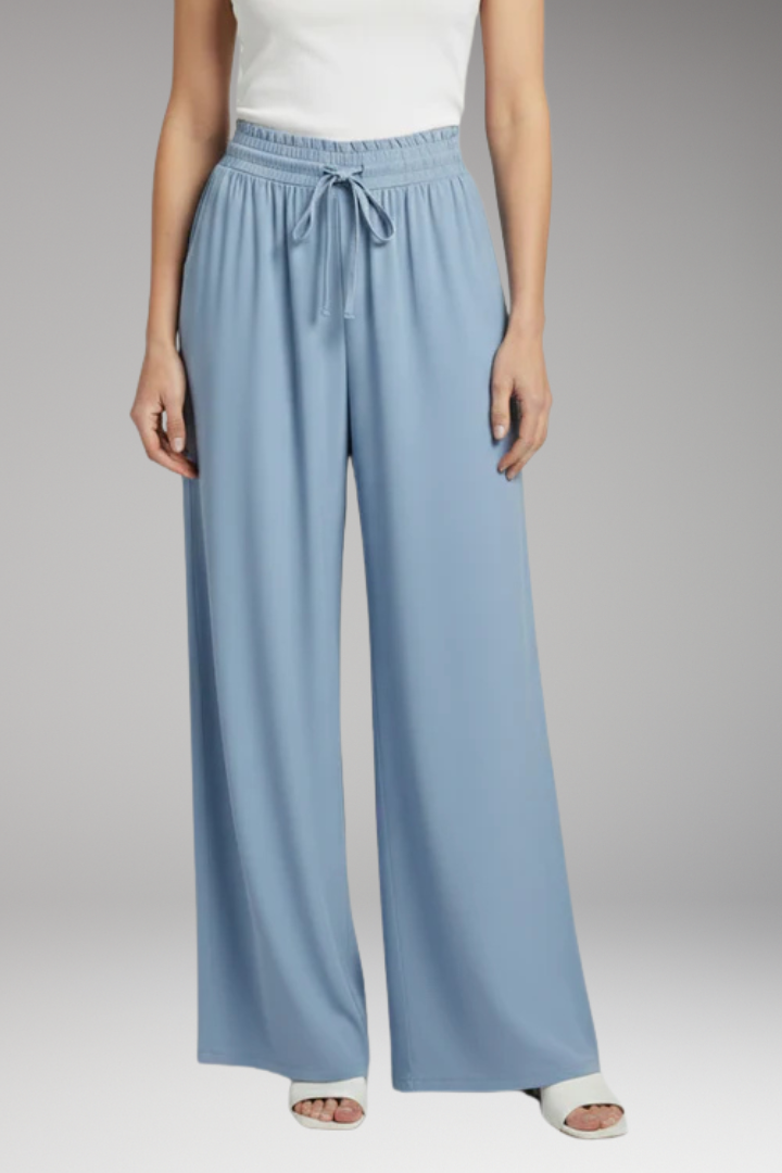 Women's Palazzo Trousers with Side Pockets