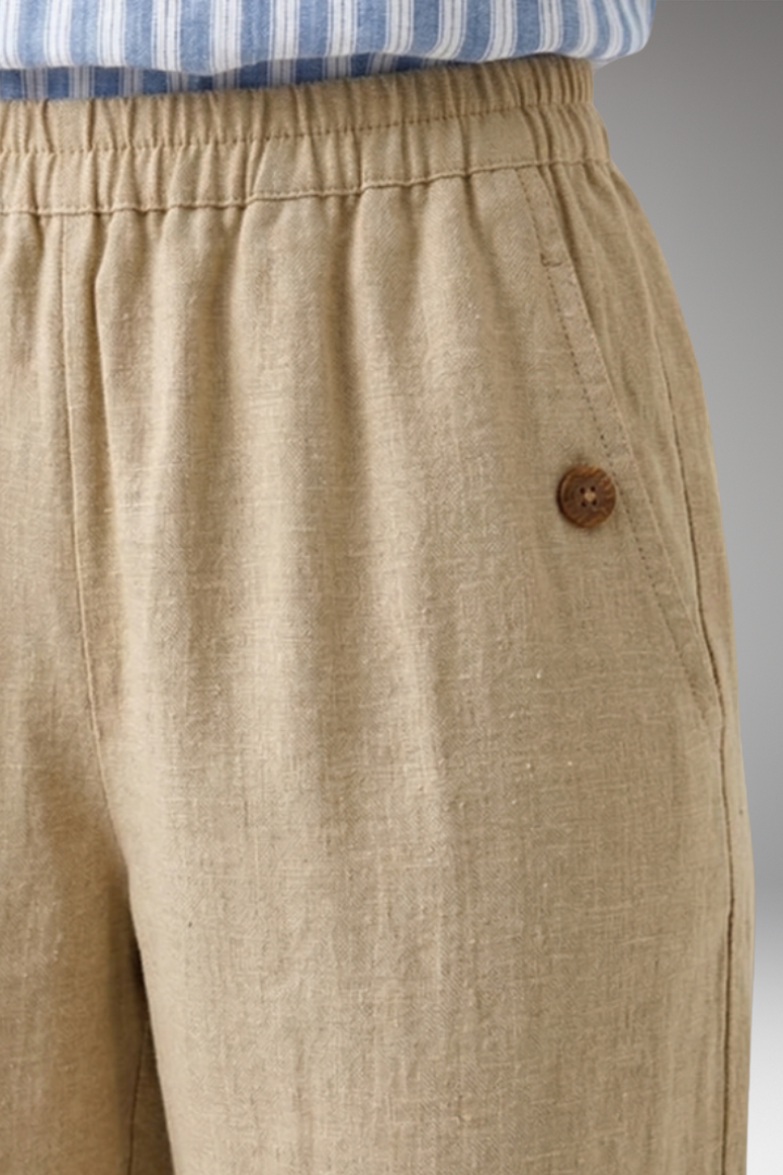Women’s Trousers with Relaxed Fit and Side Pockets