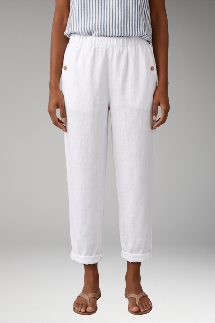 Women’s Trousers with Relaxed Fit and Side Pockets