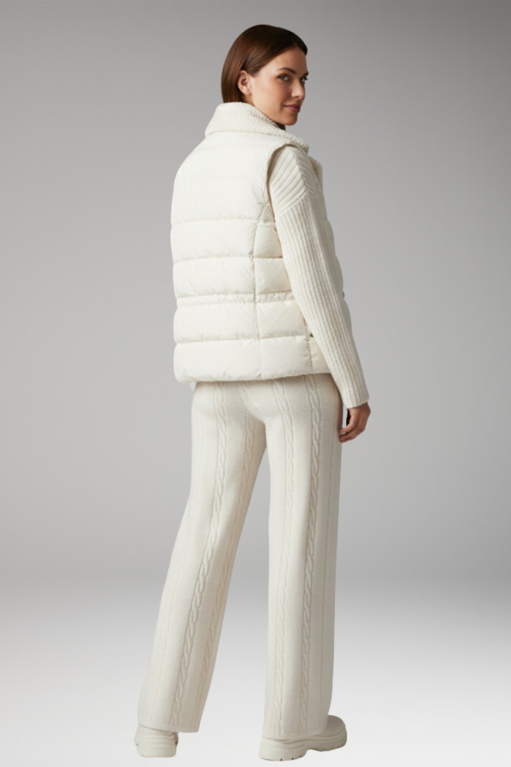 Women’s Set with Turtleneck and Wide-Leg Trousers