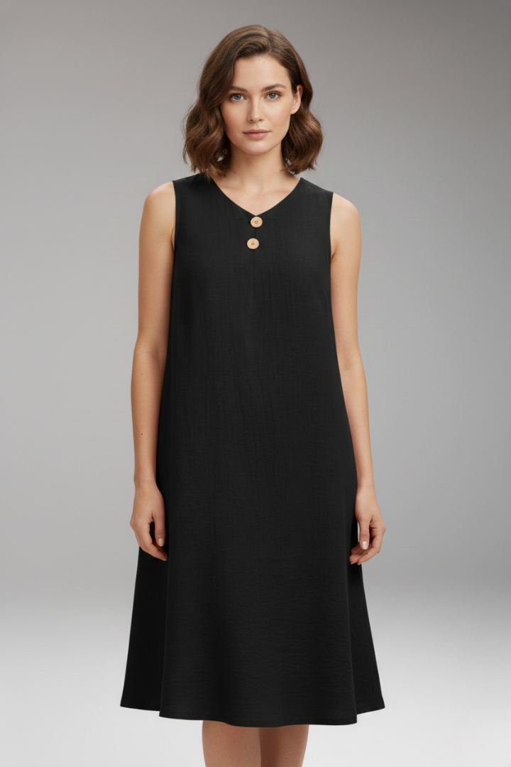 Women's Short Dress with Blouse Style and Elegant Design