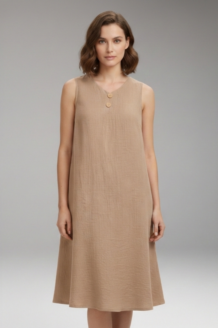 Women's Short Dress with Blouse Style and Elegant Design