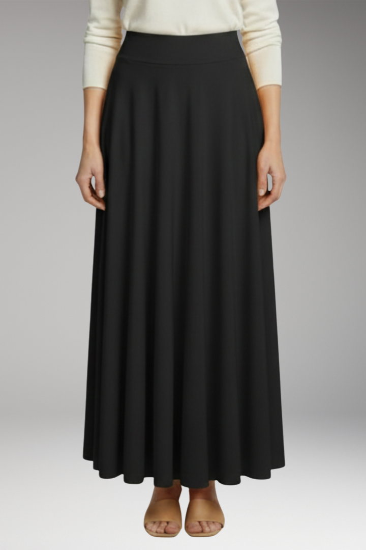 Women’s Skirt with High Waist and Pockets