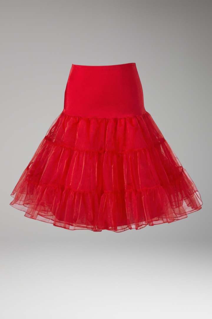 Women’s Skirt with High Waist and Tiers