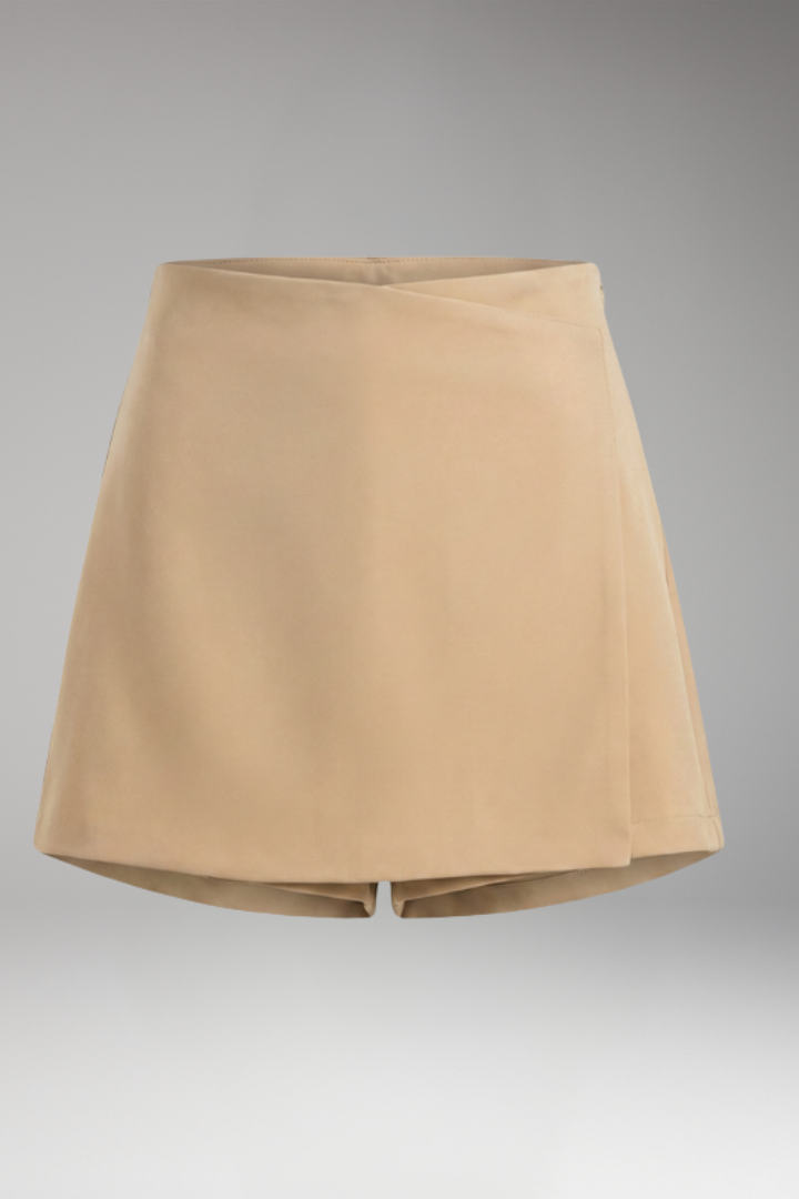 Women’s Skort with Built-In Shorts and Zipper