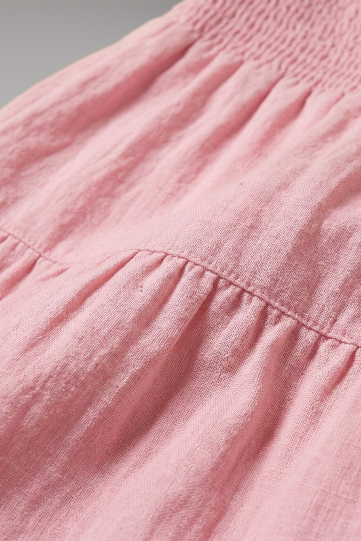 Women’s Skirt with Tiered Layers and Drawstring