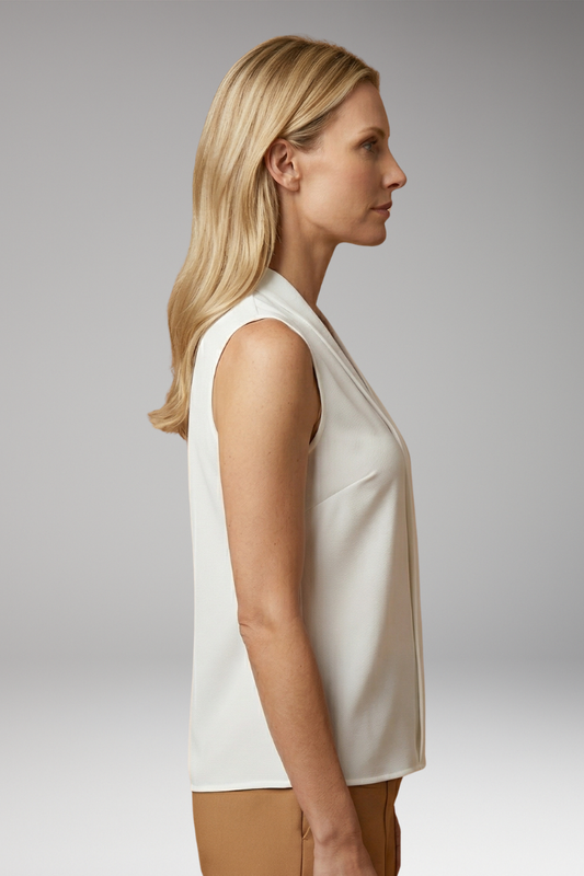 Women's Sleeveless Top with Versatile Style
