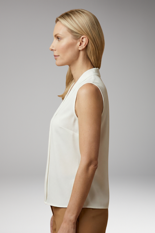 Women's Sleeveless Top with Versatile Style