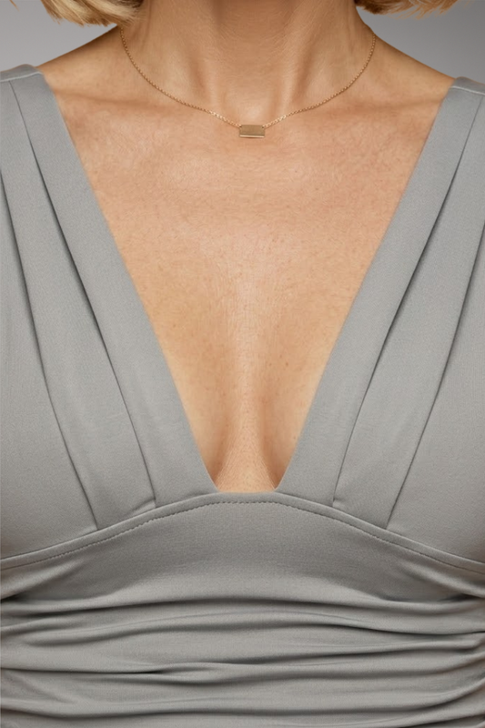 Women's Sleeveless V-Neck Top with Flattering Cut