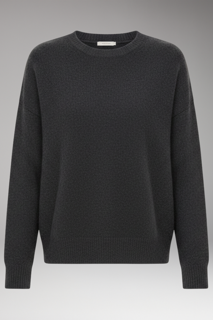 Women’s Jumper with Crew Neckline and Long Sleeves
