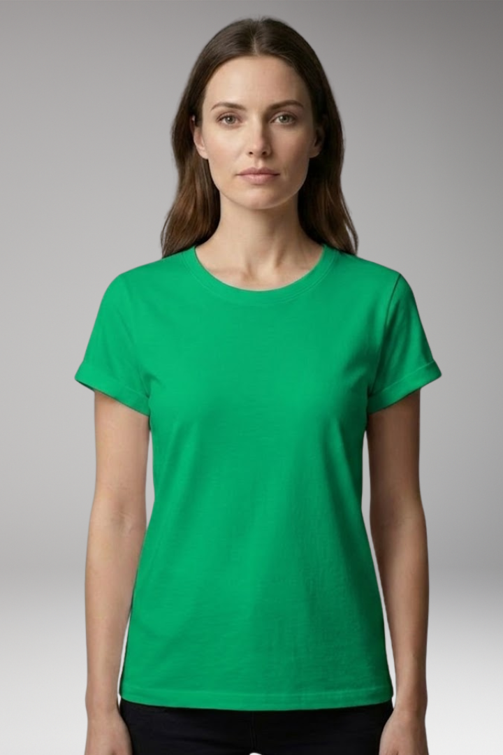Women’s T-Shirt with Round Neck and Short Sleeves