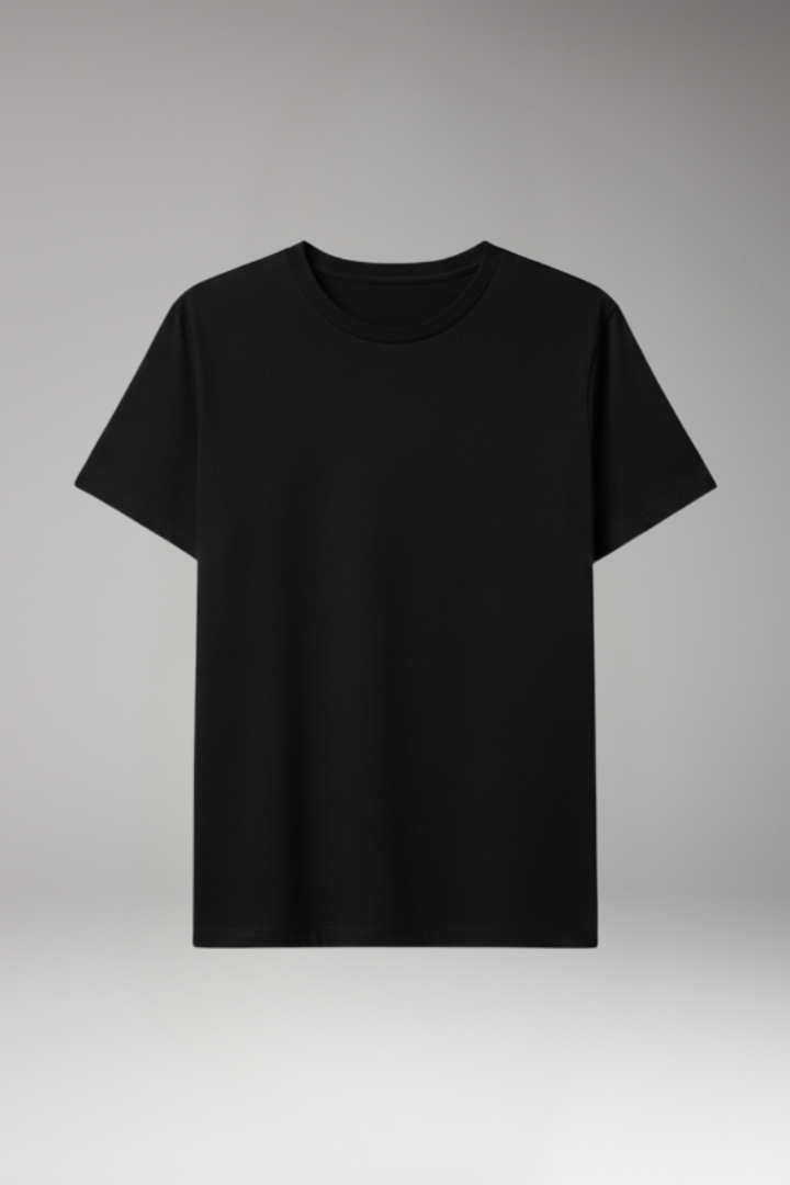 Women's Oversized T-Shirt with Crew Neck and Short Sleeves