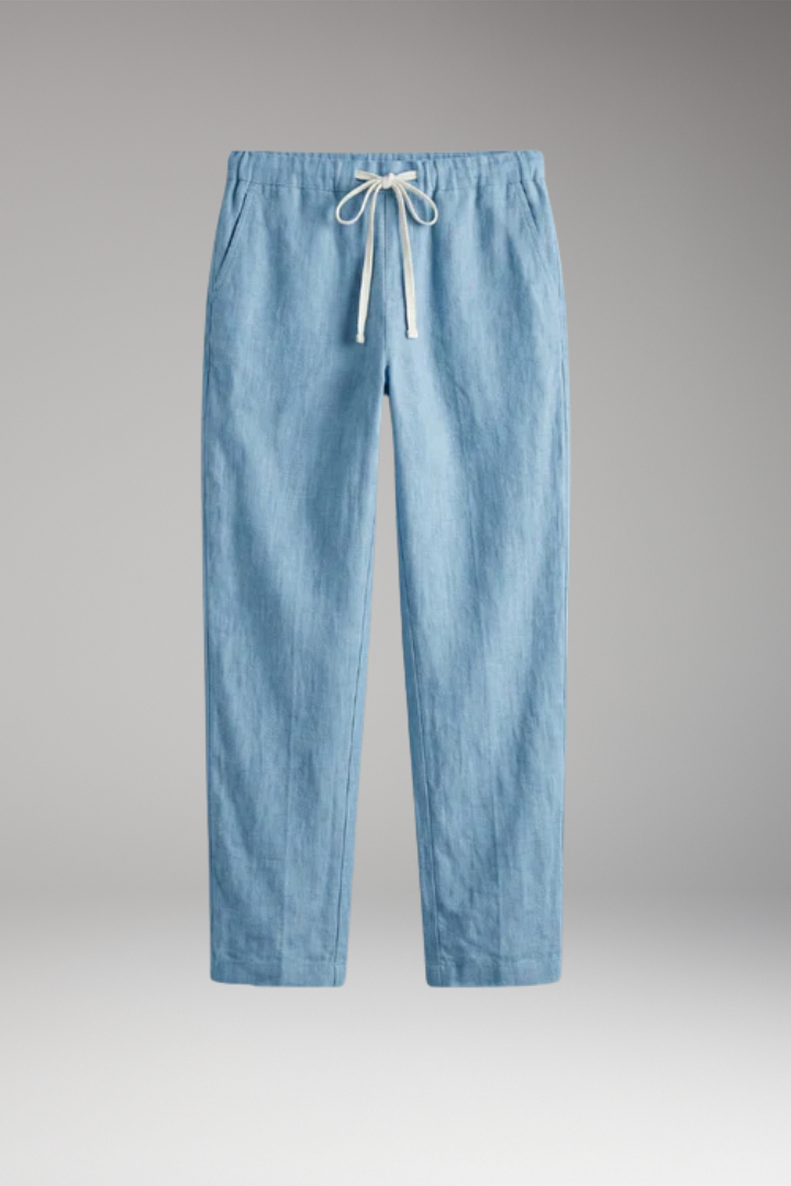 Women's Trousers with Drawstring Waist and Pockets