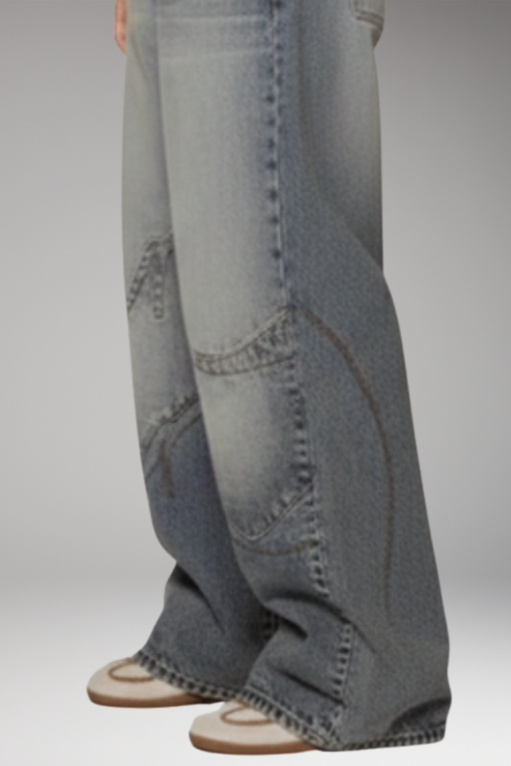 Women’s Trousers with Elastic Waist and Wide-Leg Silhouette