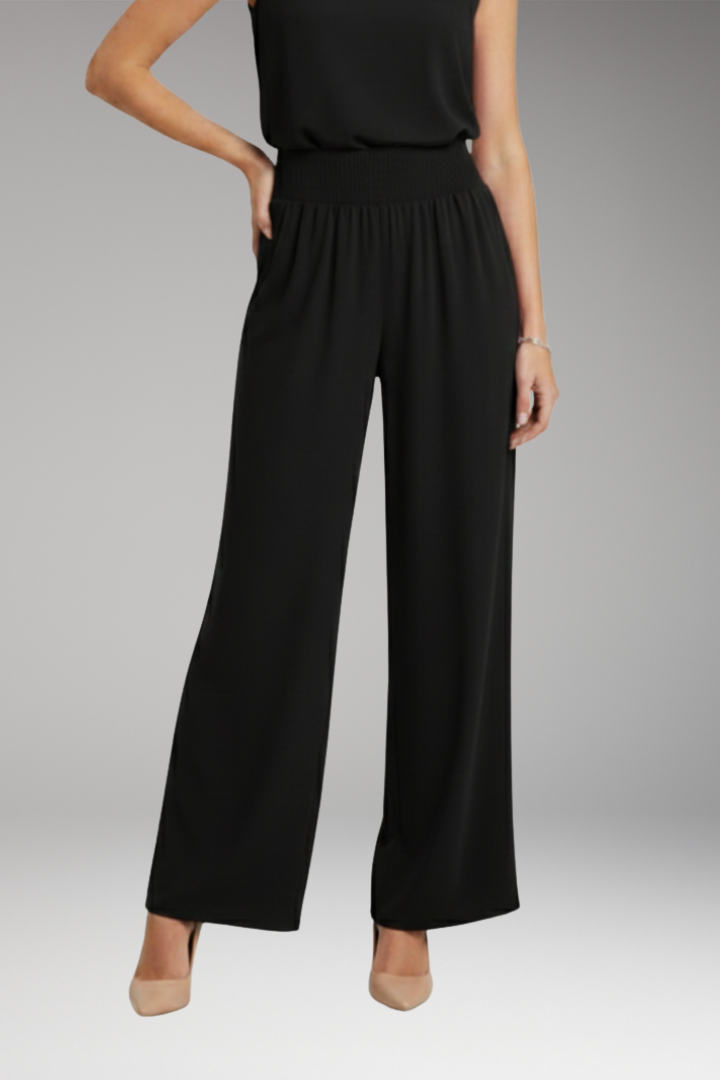 Women's Trousers with High Waist and Wide Legs