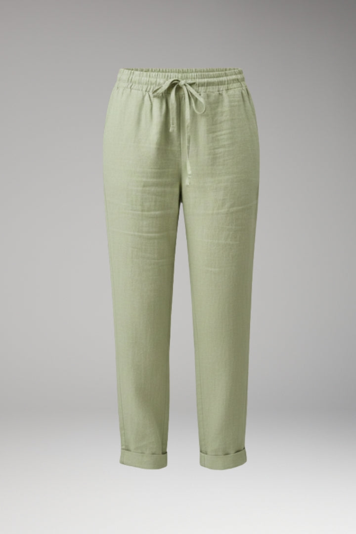 Women’s Trousers with Loose Fit and Drawstring Waistband