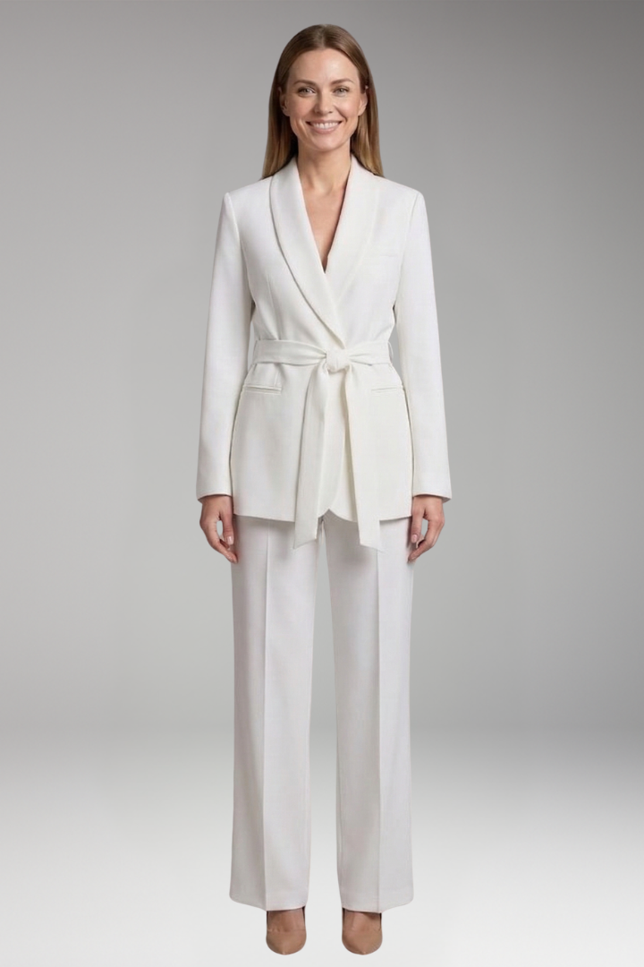 Women’s Two-Piece Set with Blazer and Trousers