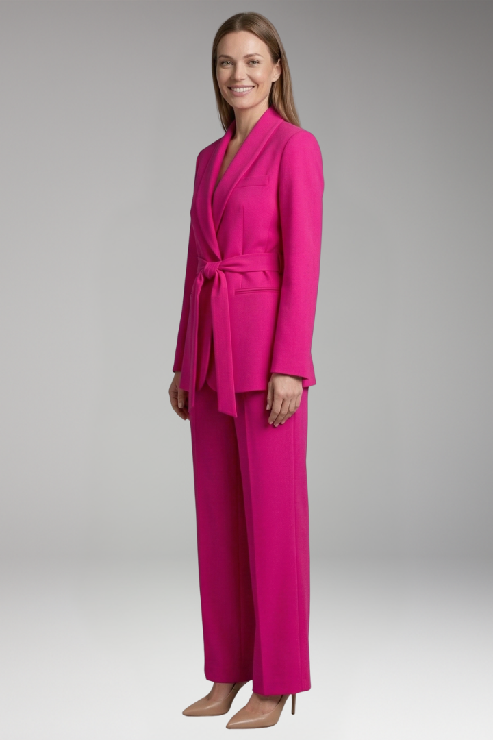 Women’s Two-Piece Set with Blazer and Trousers