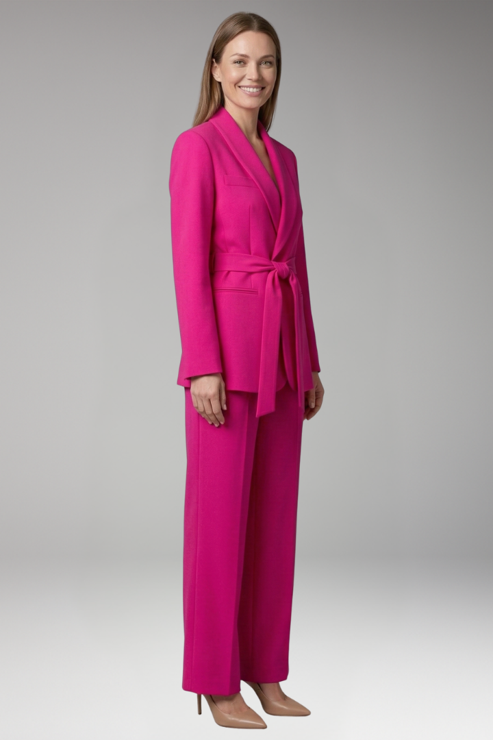 Women’s Two-Piece Set with Blazer and Trousers