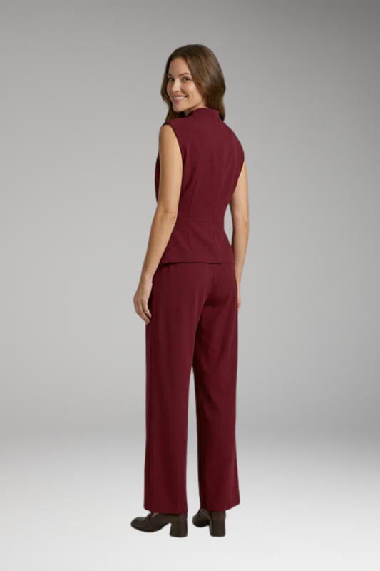 Women's Two Piece Set with Polyester Fabric and Flattering Fit