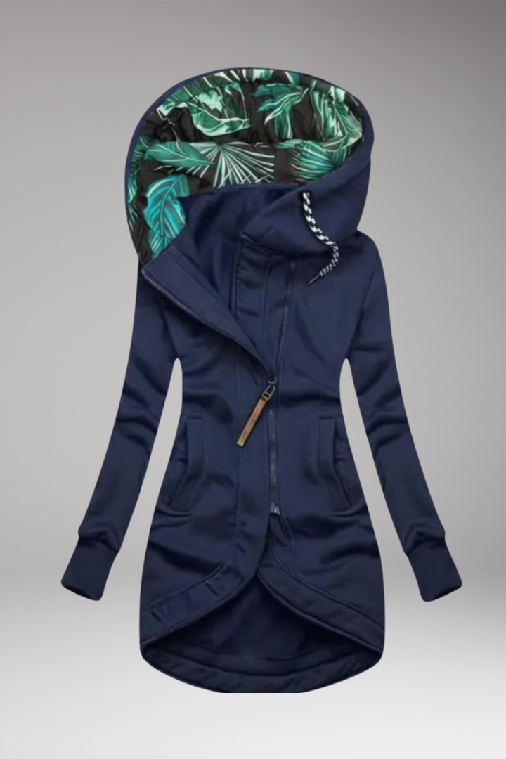 Women’s Winter Jacket with Hood and Pockets