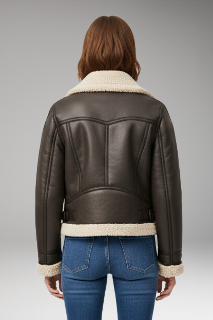 Women’s Zip Jacket with Belted Hem