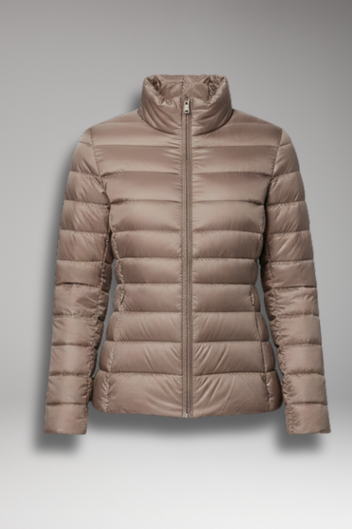 Women’s Jacket with Front Placket and Long Sleeves