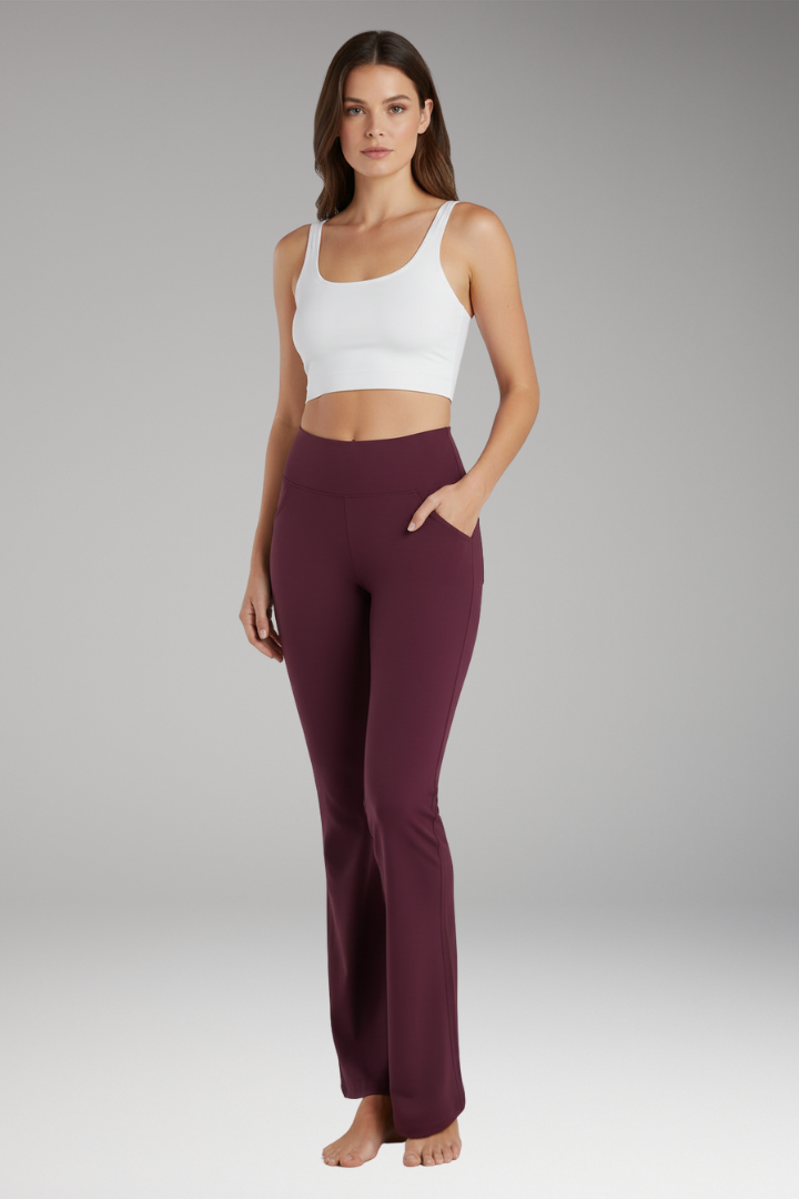 Women’s High-Waisted Wide-Leg Trousers
