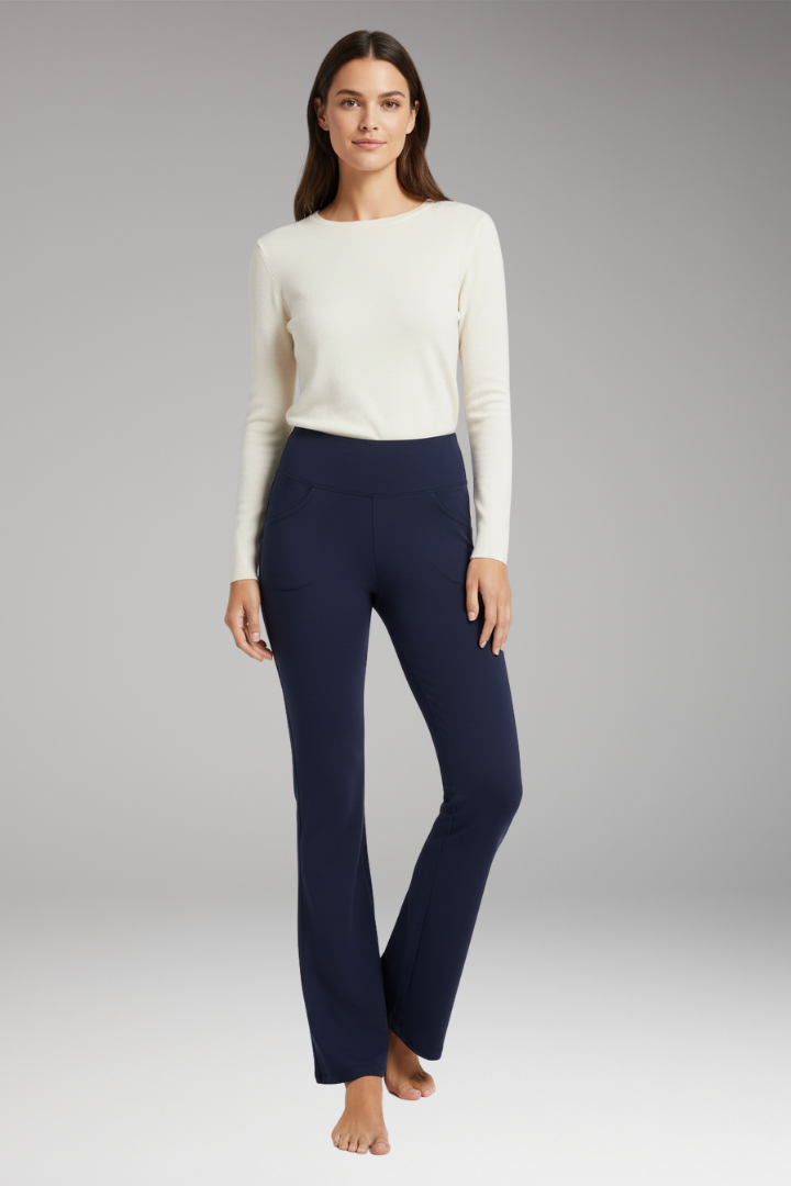 Women’s High-Waisted Wide-Leg Trousers