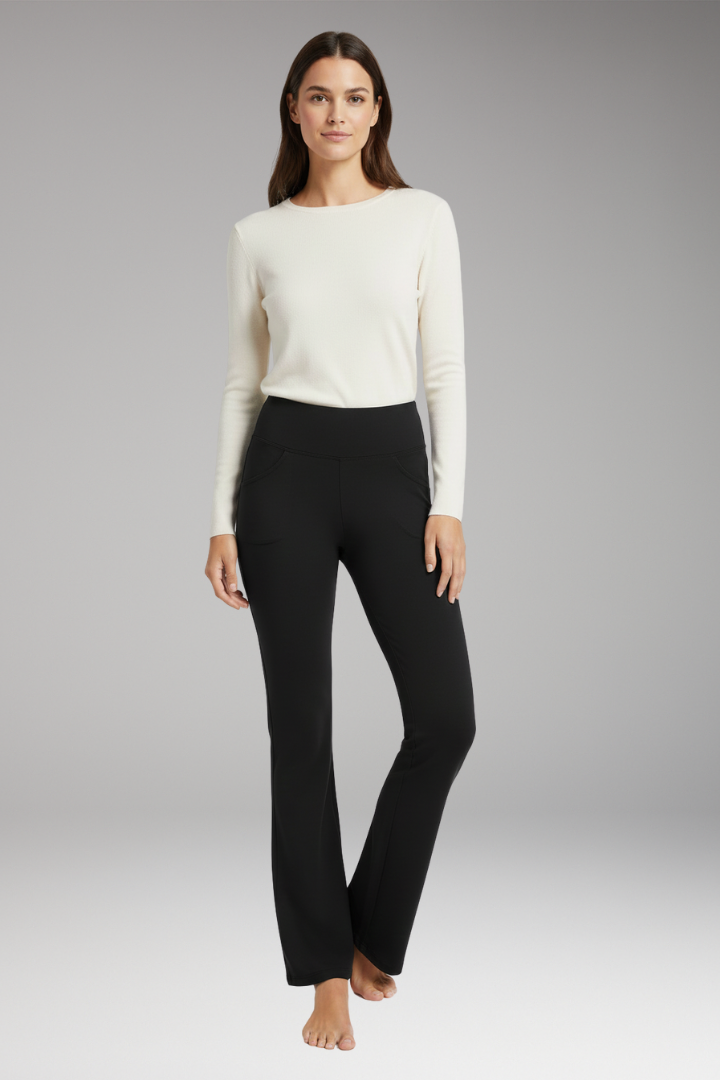 Women’s High-Waisted Wide-Leg Trousers