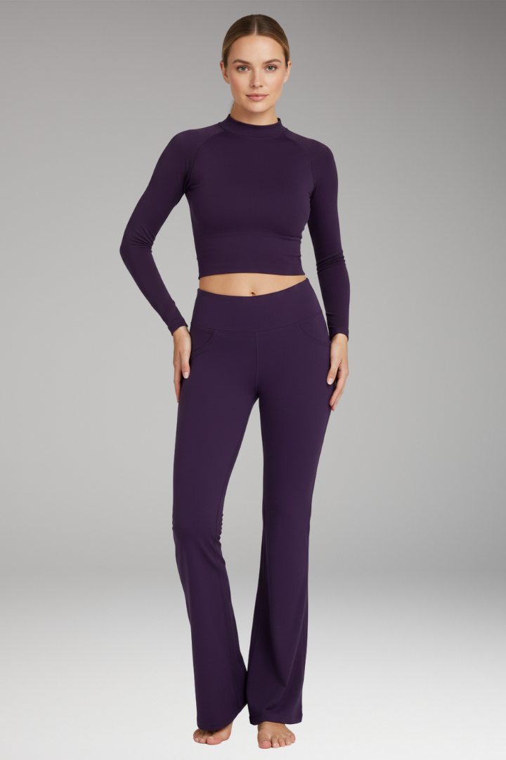 Women’s High-Waisted Wide-Leg Trousers
