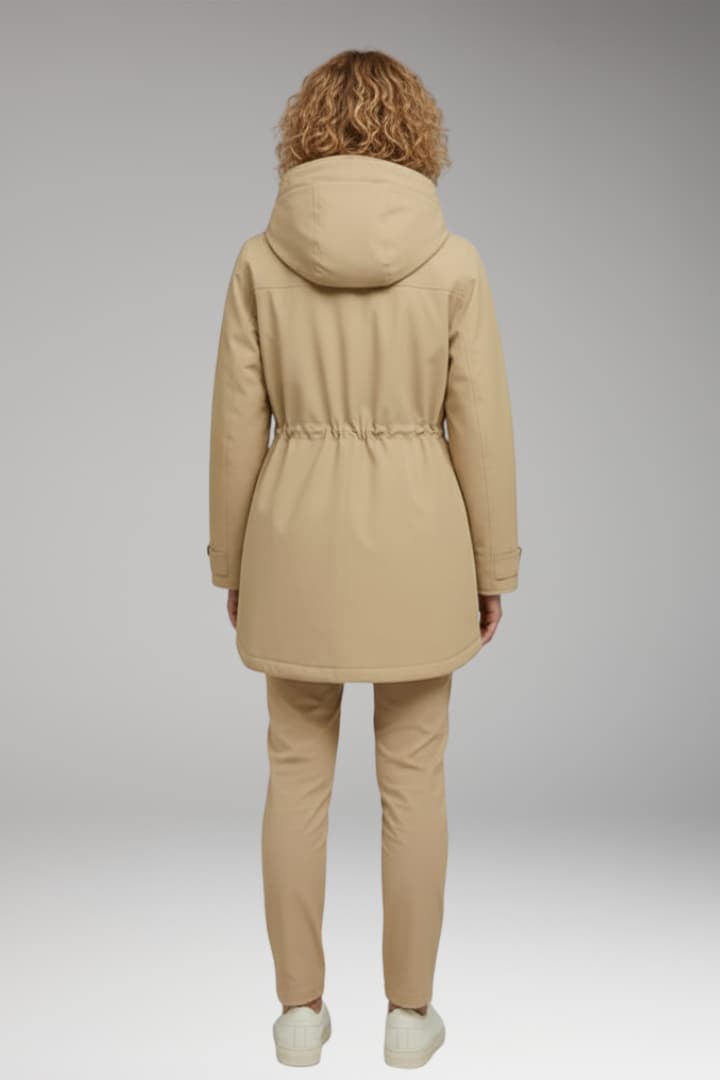Women’s Parka with Hood and Inner Lining