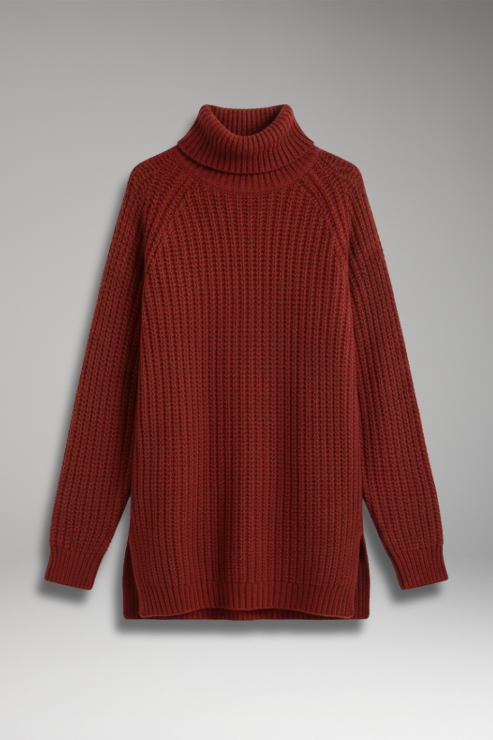 Women’s Turtleneck Jumper with Long Sleeves