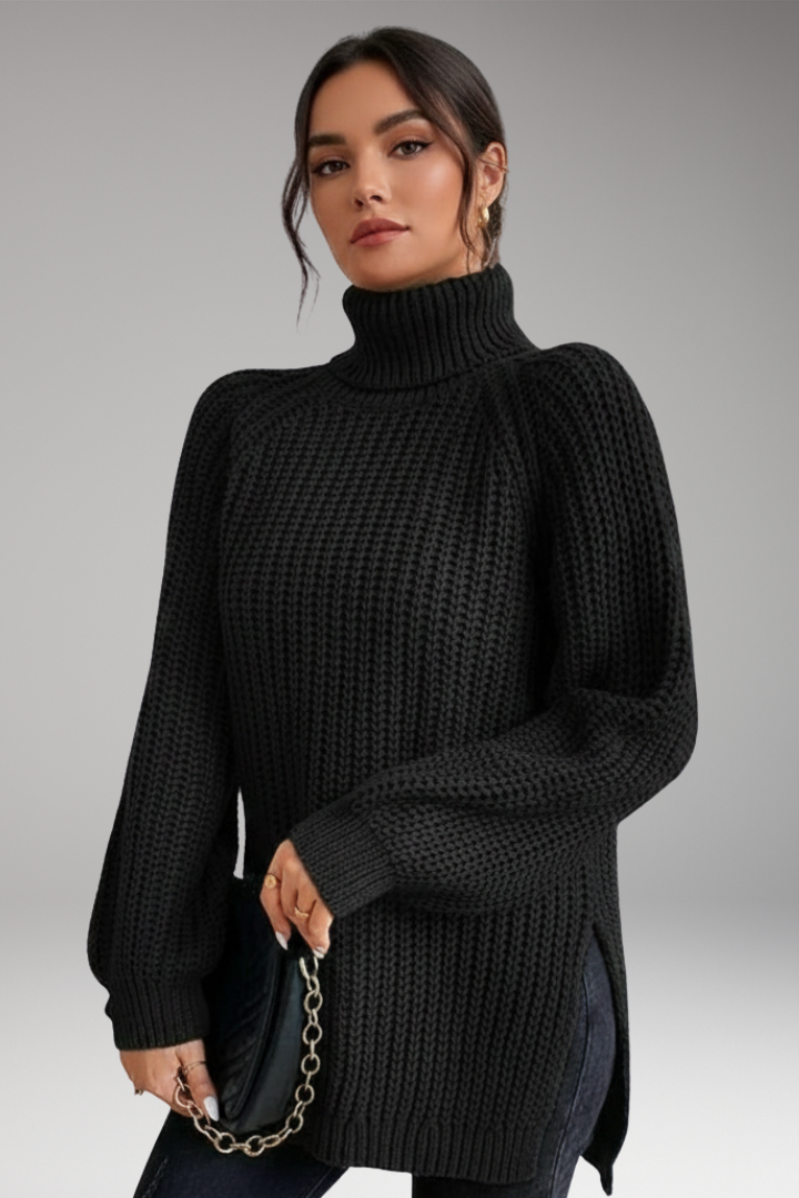 Women’s Turtleneck Jumper with Long Sleeves