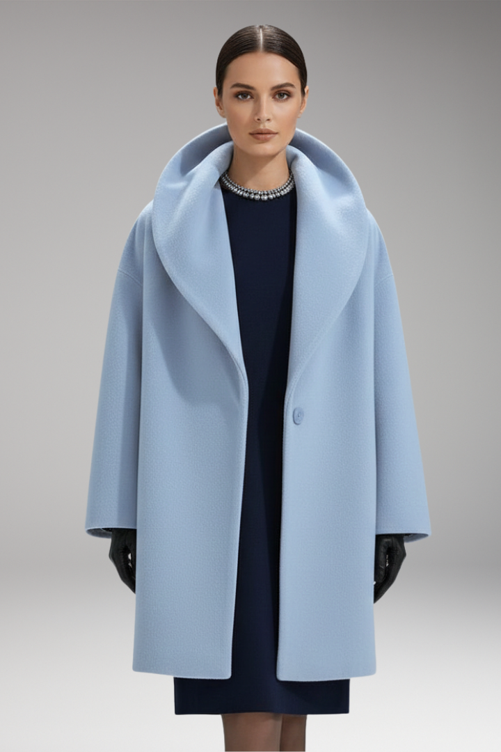 Women’s Winter Coat with Waist Belt and Full Inner Layer